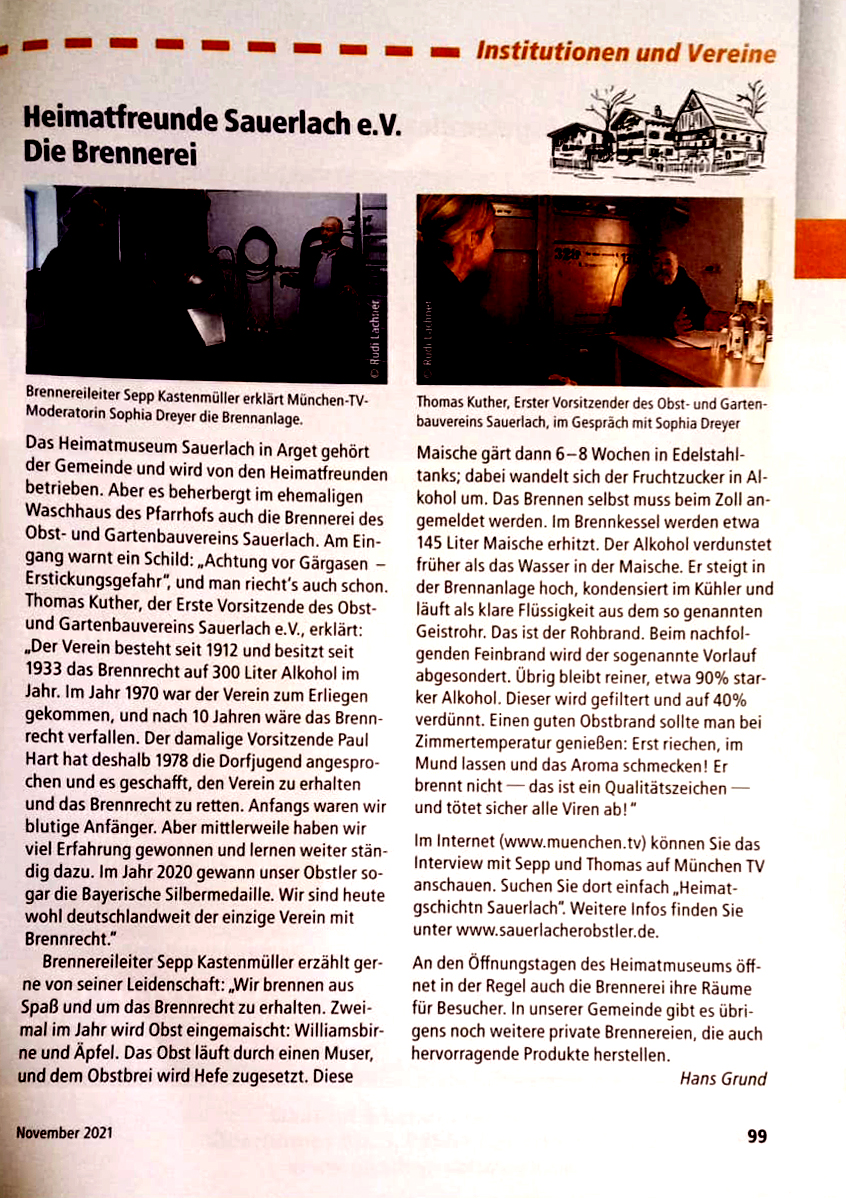 Gemeindeblatt November 2021